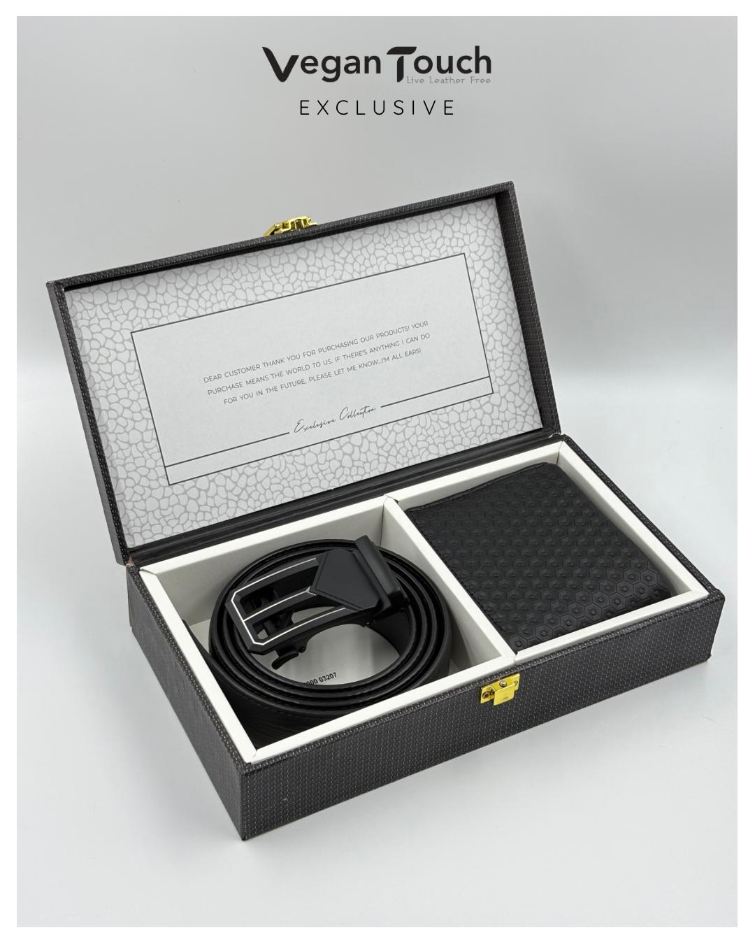 Black Gift Box — Belt + Wallet
